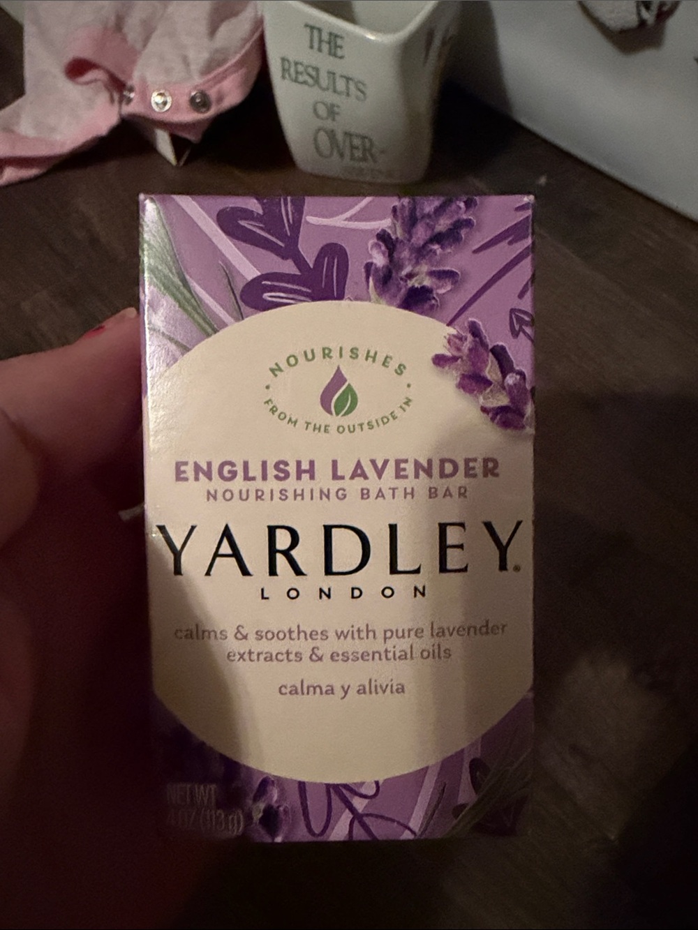 Yardley London English Lavender Nourishing Bath Bar - Purple